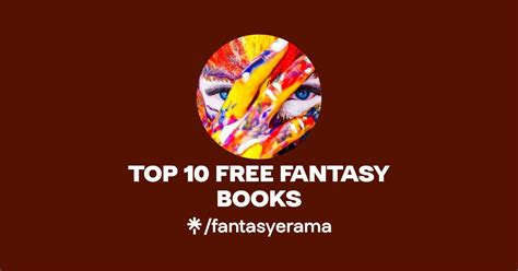TOP 10 FREE FANTASY BOOKS | Instagram, Facebook, TikTok | Linktree