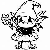 Goblin coloring Pages  ColoringLib sketch template