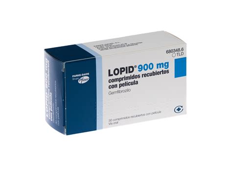 Lopid 900 Mg 30 Comprimidos Recubiertos - Farmacéuticos