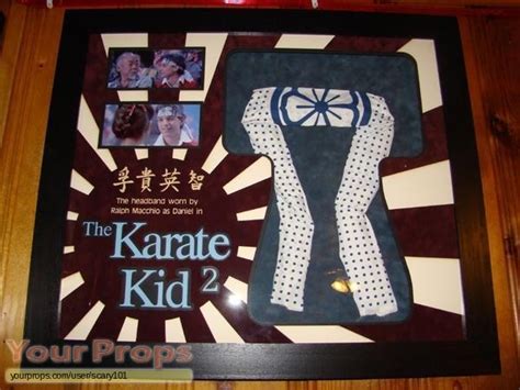 The Karate Kid, Part 2 headband from the karate kid 2 original movie costume