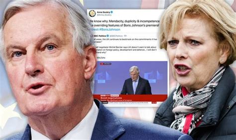 Brexit news: Anna Soubry sparks backlash as she chips in after Barnier’s Brexit speech ...