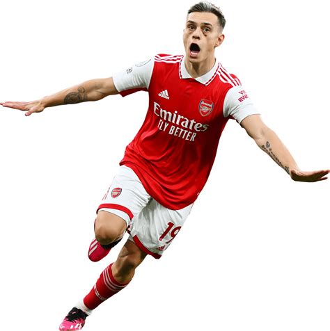 Leandro Trossard Arsenal football render - FootyRenders