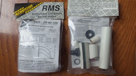 Aerotech Reloadable Composite Rocket Motors "Reload Kit" Lot | #1874668445