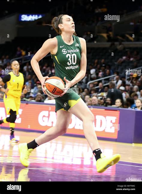 Seattle Storm forward Breanna Stewart #30 going for a layup during the ...