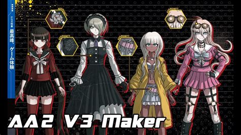 Danganronpa characters v3 - infoagile