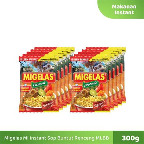 Jual Migelas Mi Instant Sop Buntut Renceng MLBB di Seller Mayora ...