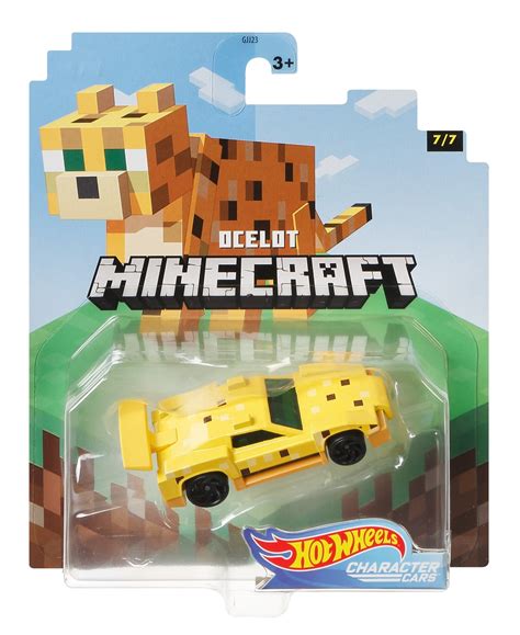 Hot Wheels Minecraft Ocelot Character Cars