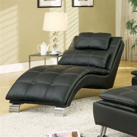 Leather Double Chaise Lounge | Foter