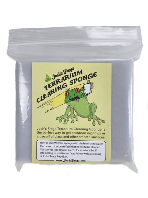 Josh's Frogs Terrarium Cleaning Sponge (4 pack)