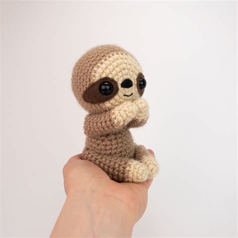 Pattern sammy the sloth crochet sloth pattern amigurumi sloth crocheted sloths pattern pdf ...