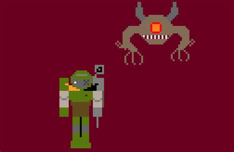 doom eternal | Pixel Art Maker