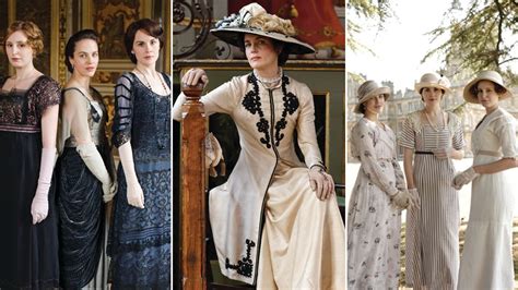 Downton Abbey's Costumes Reflect a Decade's Fashionable Evolution - Celebrities Trends