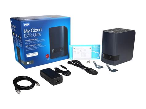 WD Diskless My Cloud EX2 Ultra NAS - Network Attached Storage - Dual-Core Processor ...