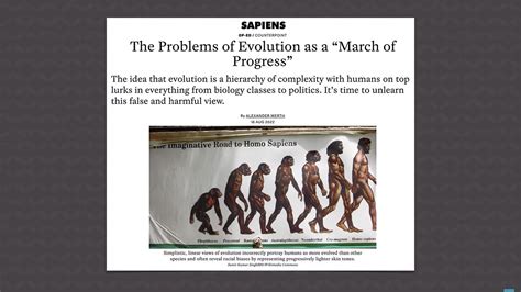 Is Evolution a “March of Progress” Culminating with Mankind? | Answers in Genesis