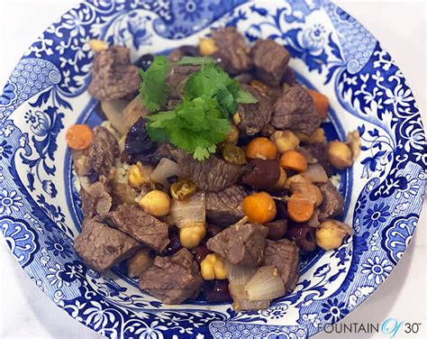 Quick, Easy and Delicious Moroccan Beef Stew - fountainof30.com