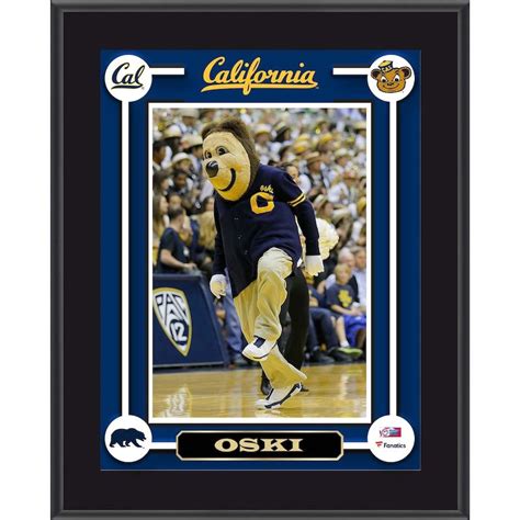 Cal Bears 10.5" x 13" Cal Bears Oski Mascot Sublimated Plaque | California bears, Cal golden ...