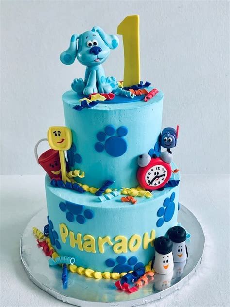 Blues Clues Magenta Fondant Cake Topper | Etsy in 2021 | Blue's clues ...