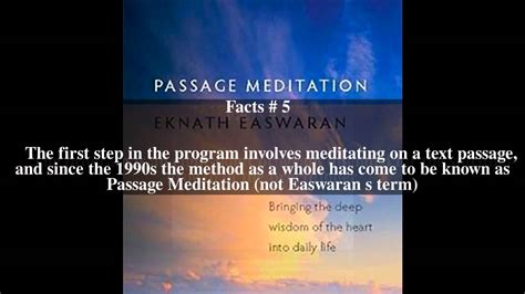 Passage Meditation Top # 7 Facts - YouTube