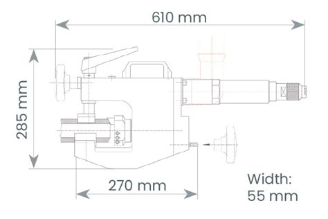 Pipe Beveler MF3-25 XL – High Repeatability| DWT PipeTools