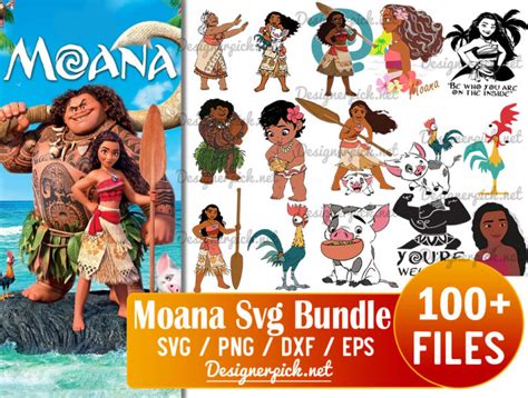 Moana Svg Bundle - Best Quality Design Bundle