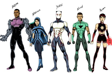 The Team by celsohenrique on DeviantArt | Superhero design, Superhero ...