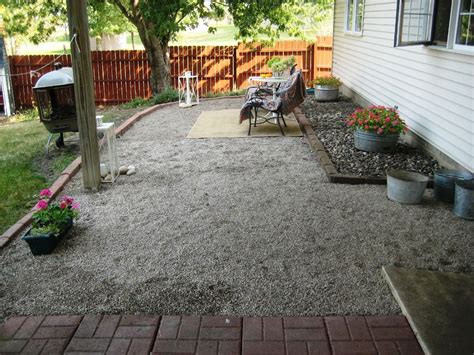 Image of: Pea Gravel Patio Design Ideas | Backyard Bliss | Pinterest | Pea gravel patio, Gravel ...