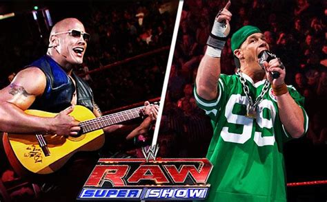 WWEevolutuion: WWE Rock Concert and John Cena Rap Raw Supershow Results [3/12/12]