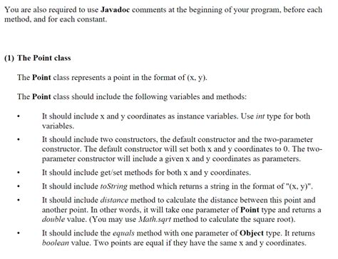 Solved It should include a method called overlap. This | Chegg.com