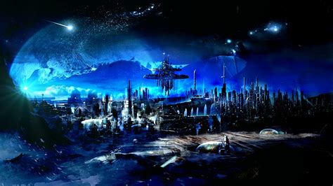 Staff prod - Concept Art - Science Fiction - landscape - sci-fi - Digital painting - game art ...