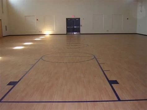 Matte Rubberized Volleyball Court Flooring, Rs 90/square feet Action ...