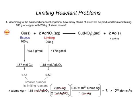 PPT - Limiting Reactants PowerPoint Presentation, free download - ID ...