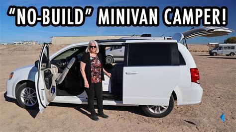 Fantastic "No-Build" Modular Minivan Camper Tour! (Dodge Grand Caravan) - YouTube in 2020 | Mini ...