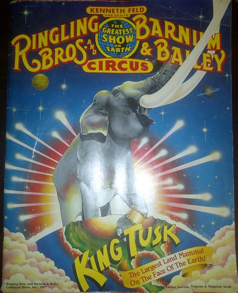 Collectibles Memorabilia Art & Collectibles 1987 Ringling Bros and Barnum and Bailey Circus ...