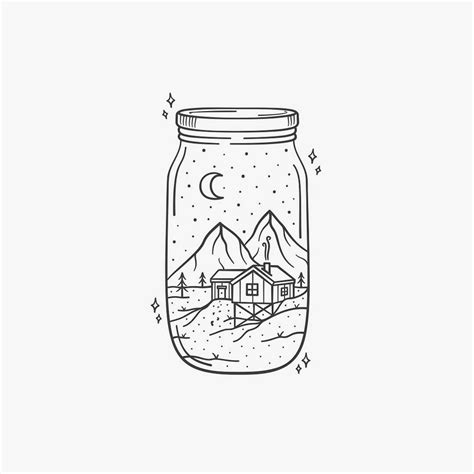 Ellie Morris sur Instagram: “La Neige Jar Vie ?? Ce que l’Résultat est d’y… | Easy doodles ...