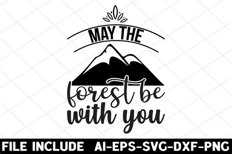 May the Forest Be with You Graphic by Shopdrop · Creative Fabrica