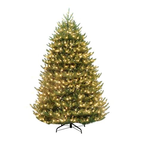 Puleo International 7.5' Canadian Balsam Fir Artificial Christmas Tree ...