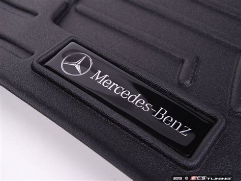 Genuine Mercedes Benz - 16668035019051 - All-Season Floor Mats - Black