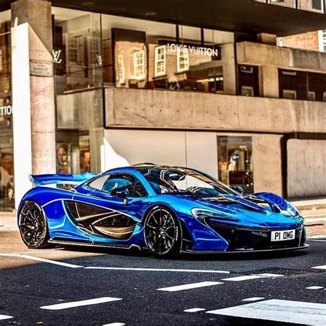 Chrome blue P1 | Mclaren p1, Maclaren cars, Car model