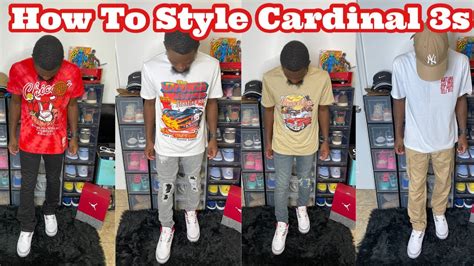 How To Style Jordan 3 Cardinal Red | Outfit Ideas - YouTube