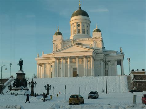 Foreigner in Finland: Helsinki Cathedral in winter