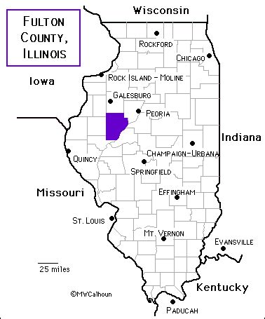 Maps - Fulton County, IL, USA