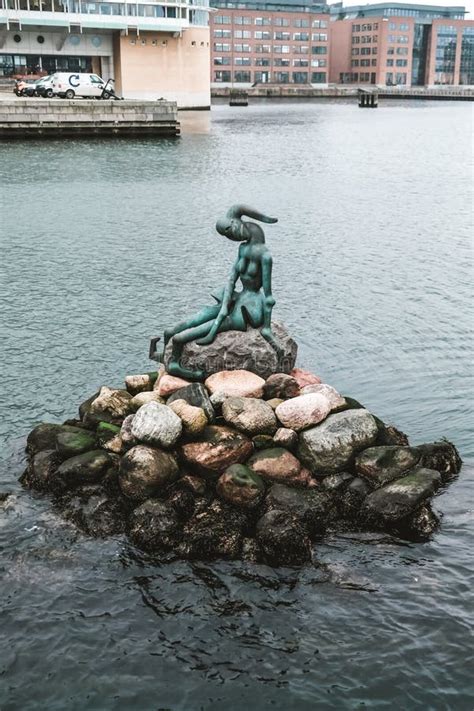 Copenhagen / Denmark - November 2019: less Famous Landmark in Copenhagen - an Alternative Little ...