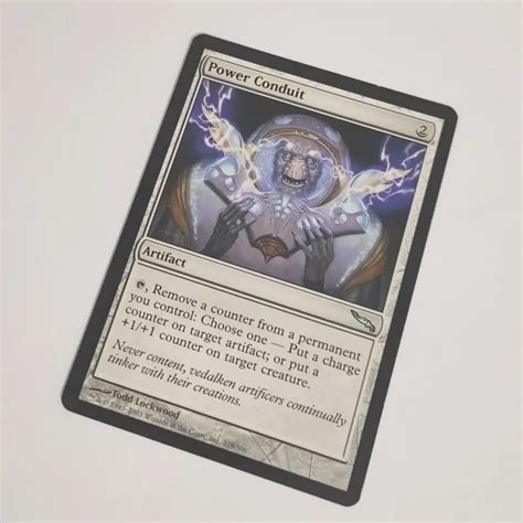 MTG Card POWER CONDUIT Magic the Gathering Trading Card Game Colorless | Lazada PH