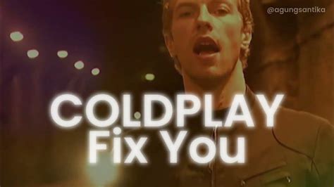 Coldplay - Fix You (Karaoke) - YouTube