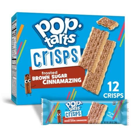 Pop-Tarts Frosted Brown Sugar Crisps Baked Snack Bars, 5.9 oz - Kroger