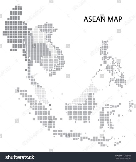 Asean Map, Vector - 112198433 : Shutterstock