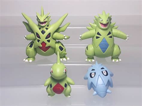 Pokemon Larvitar Pupitar Tyranitar Mega Evolution 3D Print Model ...