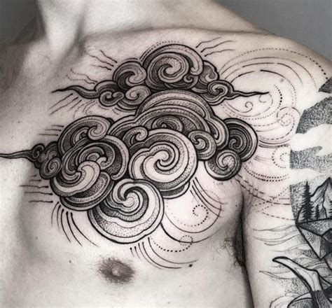 60 Best Cloud Tattoos from Dark and Thundering to Bright and Hopeful ...