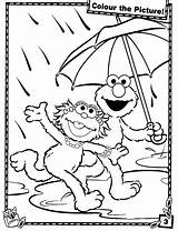 Sesame Street Characters Coloring Pages Elmo sketch template