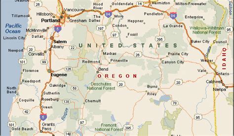 Baker County oregon Map | secretmuseum